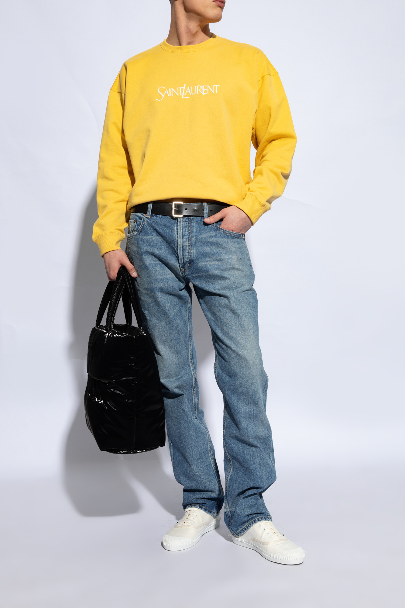 【関税&送料込】Saint Laurent Wes 05 Sneaker WES sneakers in canvas | Saint Laurent | YSL US